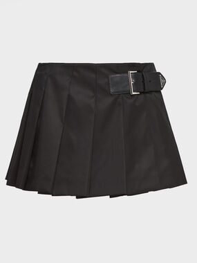 Prada Wool Gabardine Mini Skirt - IT40